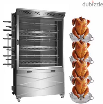 شواية دجاج غاز 6 اسياخ(6) Skewers Chicken Grill With Motor