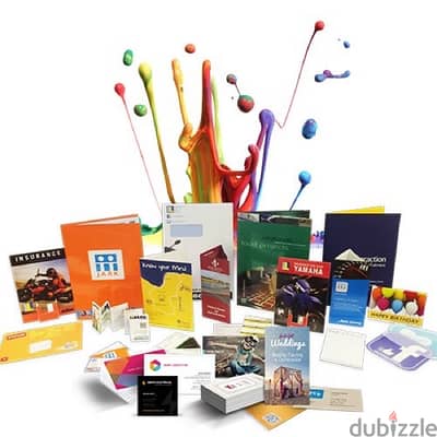 خدمة الطباعة مع التوصيل Printing all your needs and delivering it to U