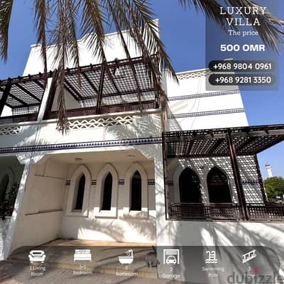 SHATTI AL QURUM | EXCELLENT 3+1 BR TOWNHOUSE FOR RENT