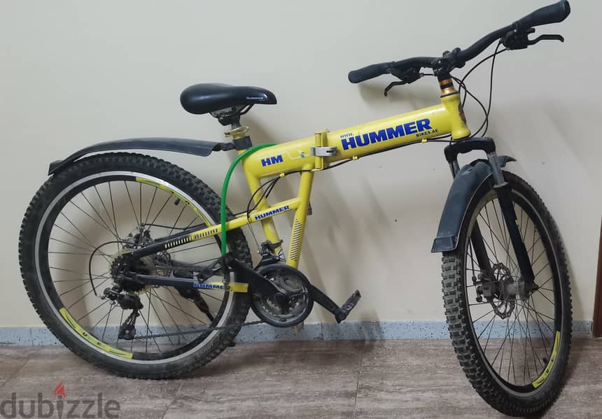 Hummer cycle used so less only 1