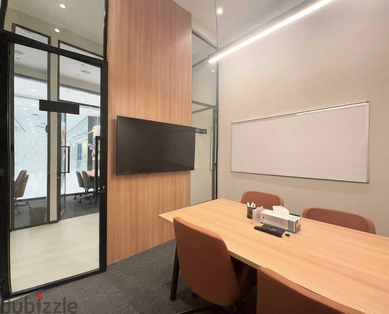 Furnished Office for Rent All Inclusive in Avenues Mall Ghubrah Bosher 9