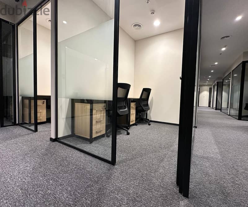 Furnished Office for Rent All Inclusive in Avenues Mall Ghubrah Bosher 7