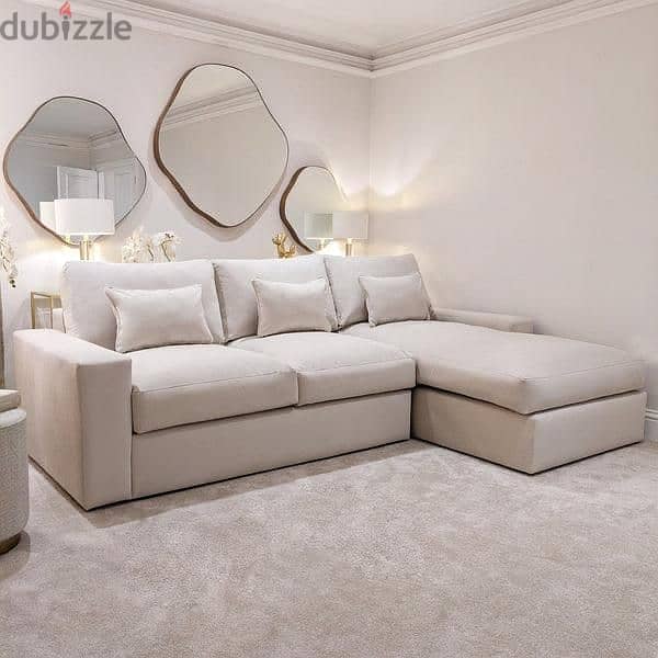 Brand new model sofa L shape with bad all style available making 13