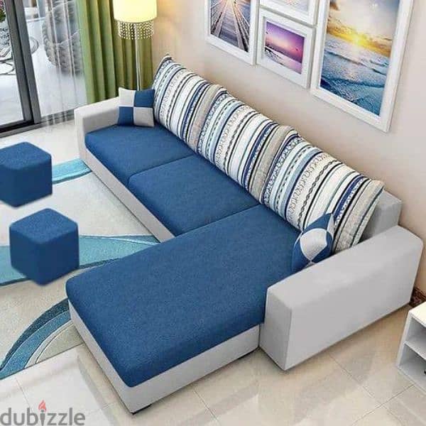 Brand new model sofa L shape with bad all style available making 12