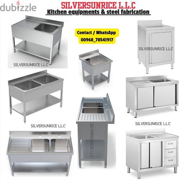 customizing stainless steel sink for home kitchen & coffee shop 1