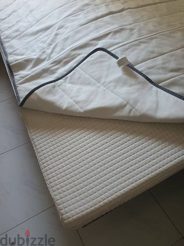 Mattress & mattress pad & protector from IKEA 1
