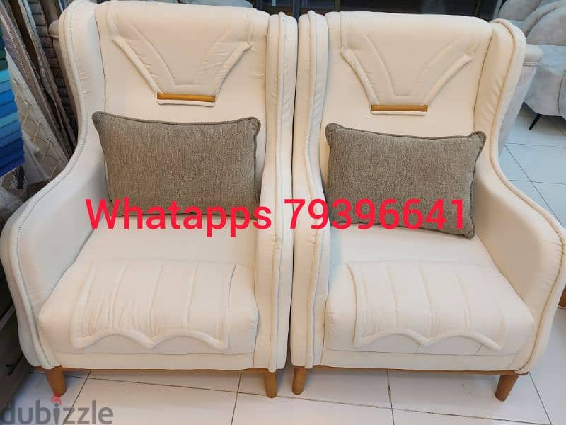 new sofa 1  seater 45 rial . make on order 1