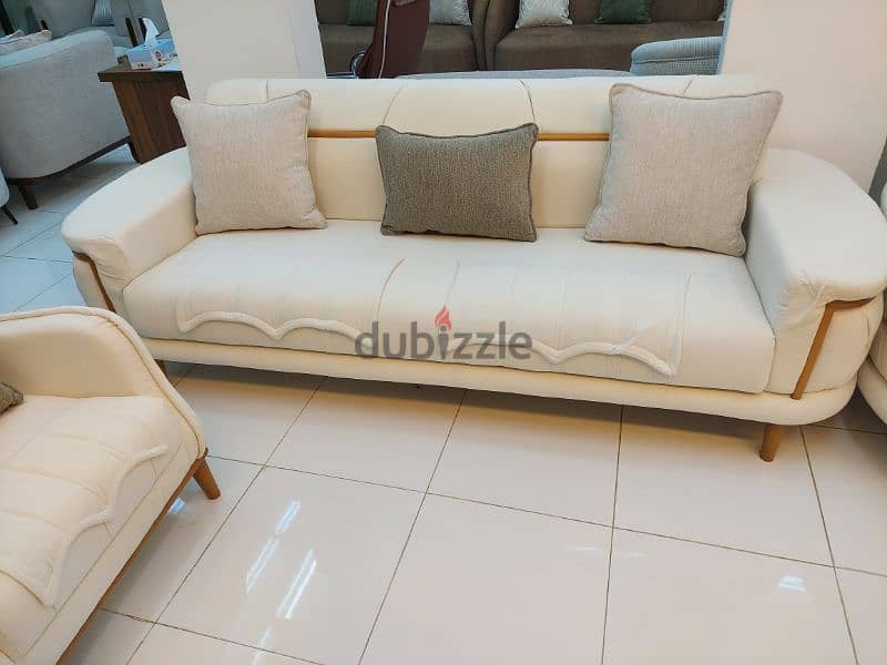 new sofa 1  seater 45 rial . make on order 4
