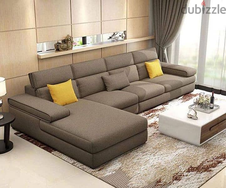 Brand new model sofa L shape with bad all style available making 1