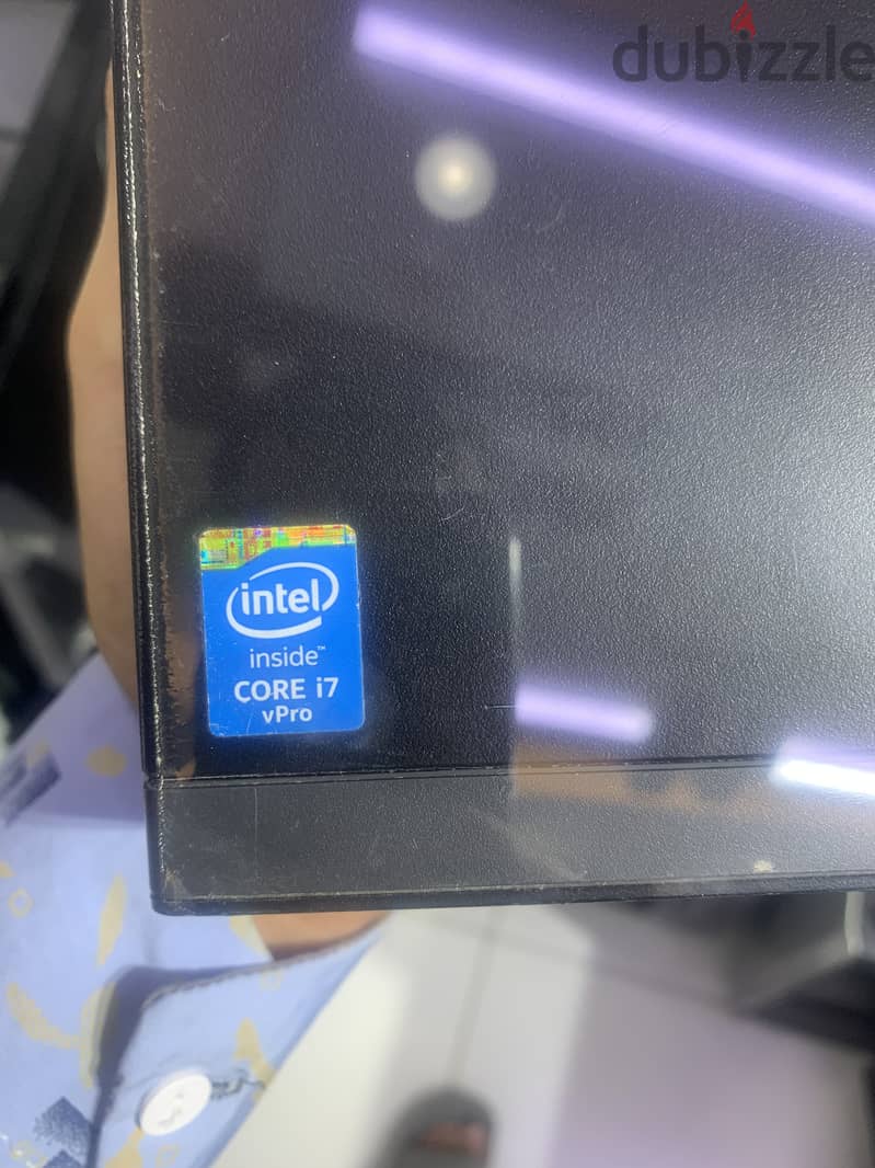 Core i7 hp mini cpu ram 8 gb ssd 256 gb 1