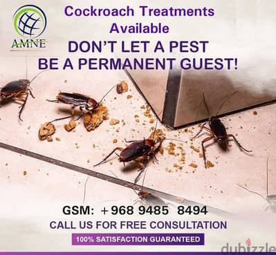 Muscat pest control service %guarantee