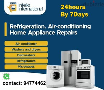 Appliance service at ur doorstep 24/7 Ac refrigerator washing machine