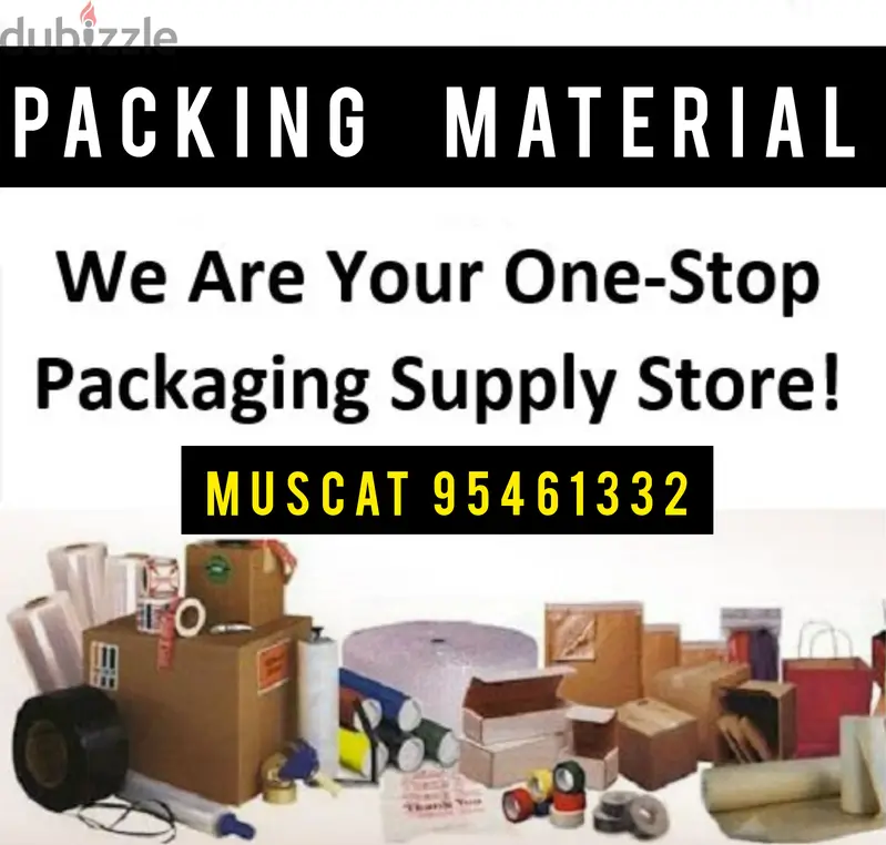 We have Stuff Cardboard Boxes Wrapping Bubble Roll Papers bundle Tape