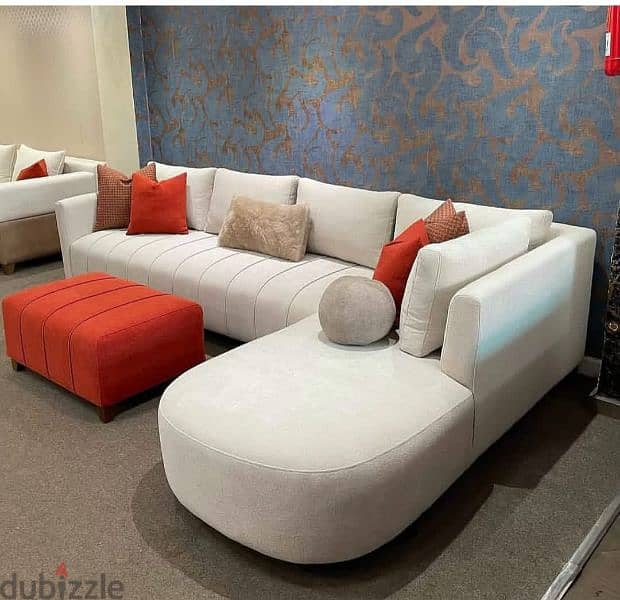 brand new L shape sofa set making all colours available good quality 2