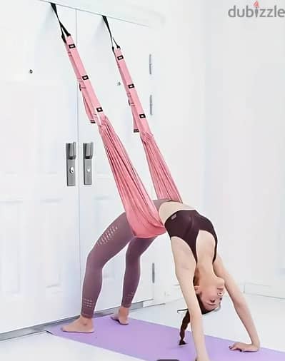 1pc Aerial Yoga Hammock, Yoga Pilates Auxilliary Sling For Body Bendin