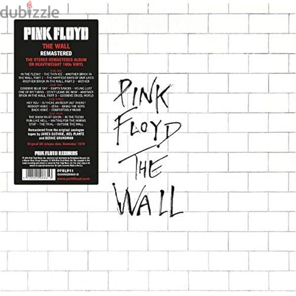 Pink Floyd - The Wall (brand new double LP vinyl record) 1
