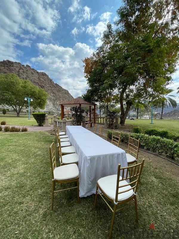 chair and tables for rent 2