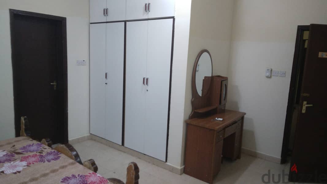 Furnished rooms 1bhk flats studio Makkah hyprmkt lulu Ghubra Just 120 2