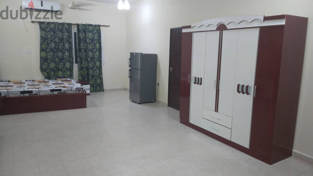 Furnished rooms 1bhk flats studio Makkah hyprmkt lulu Ghubra Just 120 4
