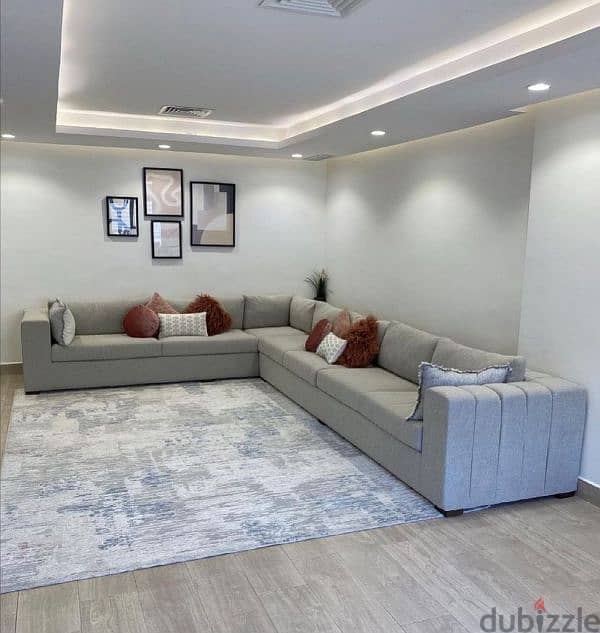 brand new L shape sofa set making all colours available good quality 15