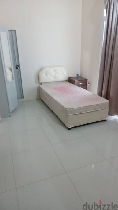 Independent Room with Balcony Near Sultan Center, Elec, Water & Intern