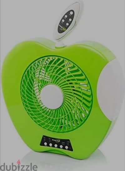 STRONGLITE APPLE FAN -  LED RECHARGEABLE  with remote control