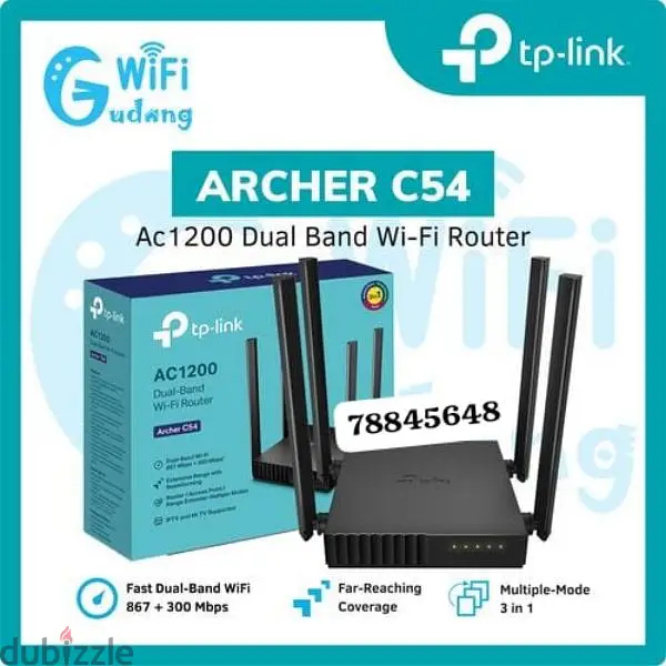 AC1900 wifi Router Dual Band Mu Mimo All brand tplink roter i have