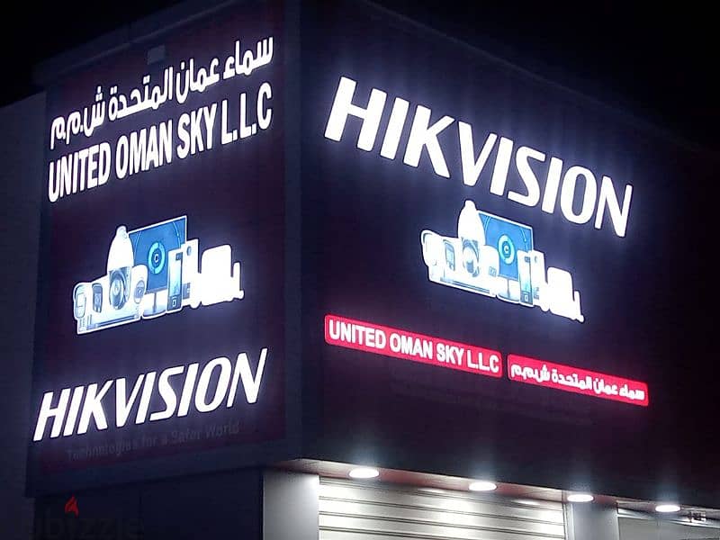 3D signage and strikers 8