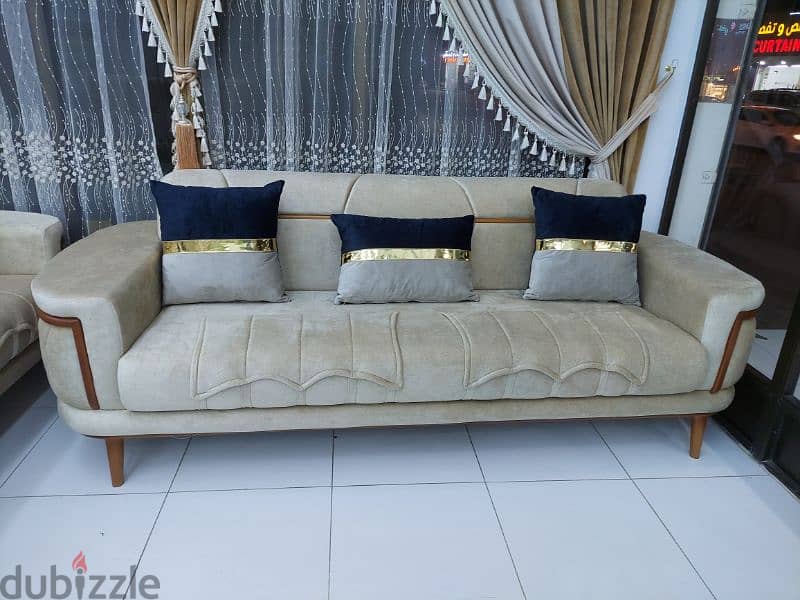 new sofa 1  seater 45 rial . make on order 12