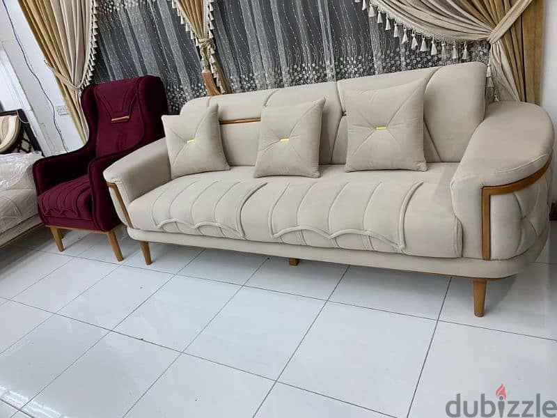 new sofa 1  seater 45 rial . make on order 14