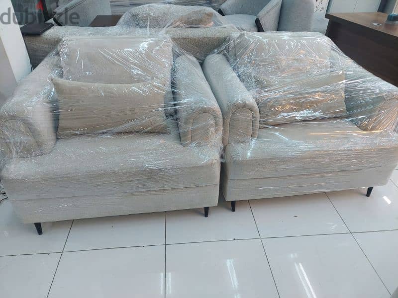 LIMITED-TIME OFFER! 8-Seater Sofa Set (3+3+1+1) – Perfect for Family 5