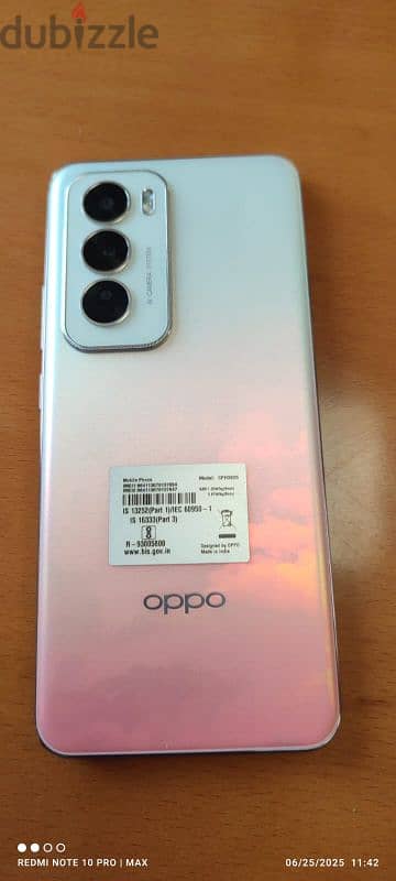 oppo Reno 12 5 g  model made in India