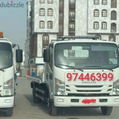 رافعة نقل سيارات وشاحنات الثقيل والخفيف جميع ولايات 97446399 سويق ملده