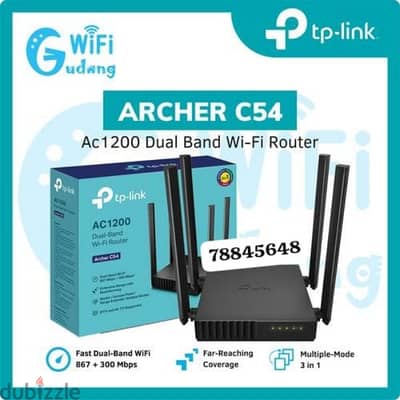 Tp Link C2 AC750 Wireless Dual Band Router High speed