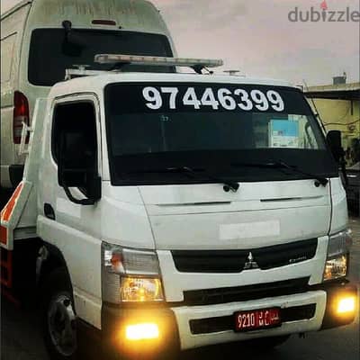 رافعة سيارات والشاحنات ثقيل وخفيف 97446399 ف ولاية المصنعه الملده ثرمد