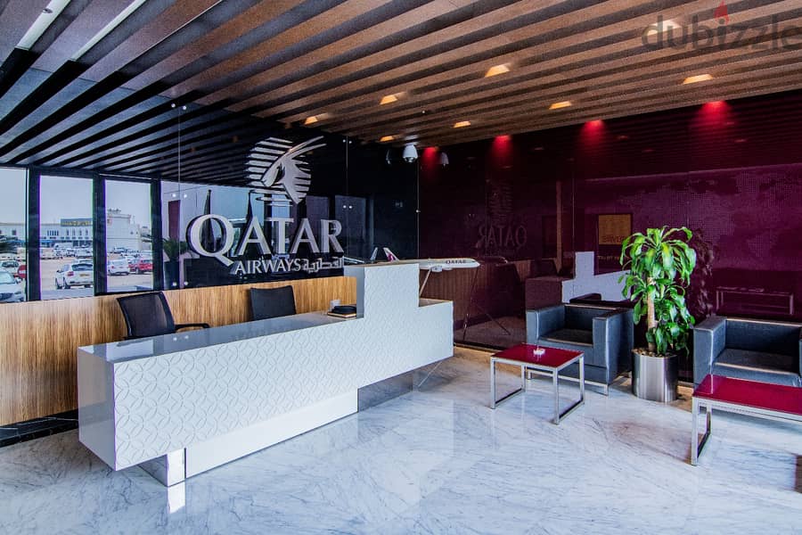 Premium Office Spaces at Qatar Airways Building,Ghala,CGO033 3