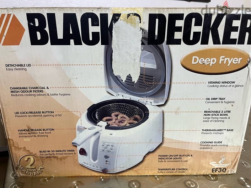 Black & Decker Deep fryer 3