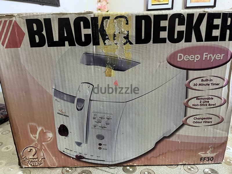 Black & Decker Deep fryer 4