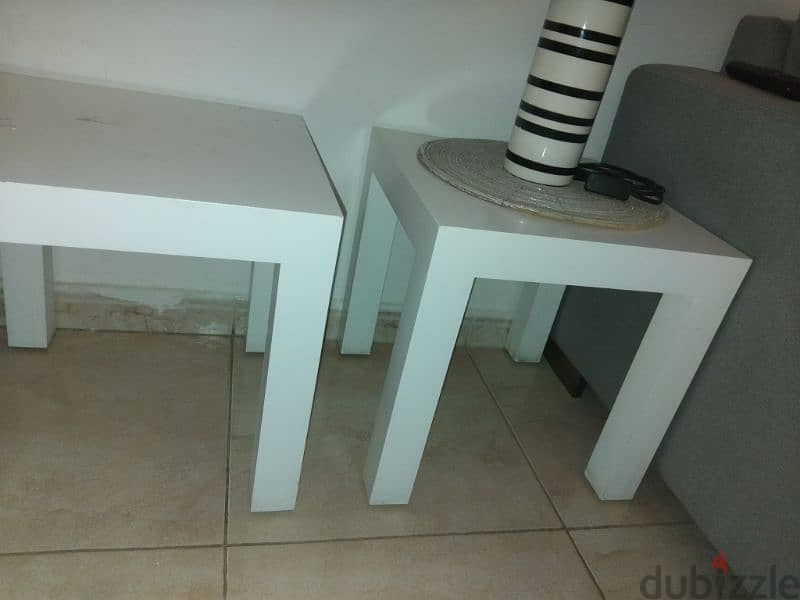 IKEA side table and some trees 2