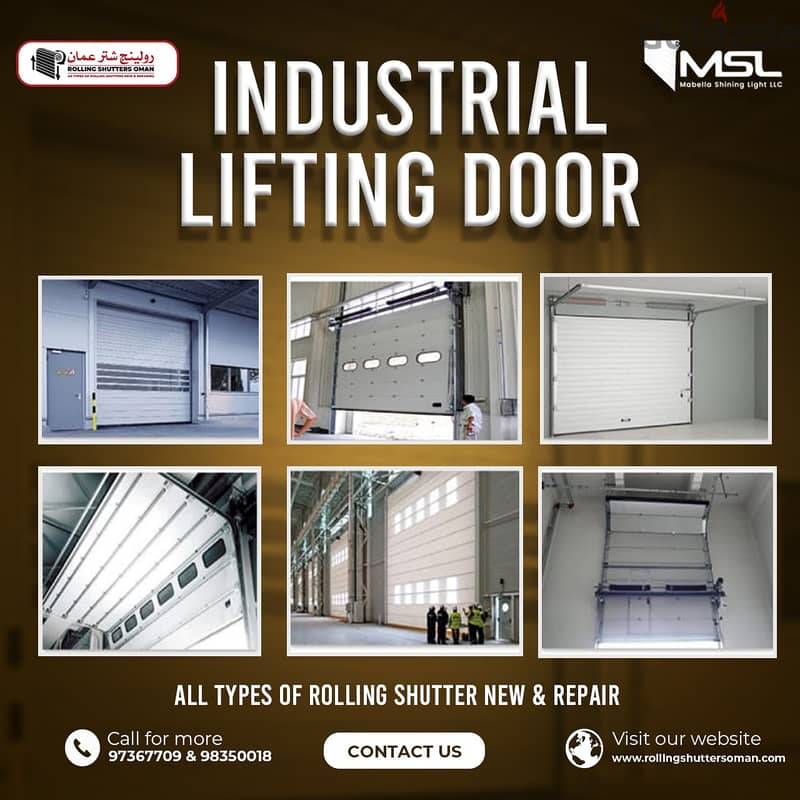 roll up door,garage door parking door sliding swing door supply & Rep 7