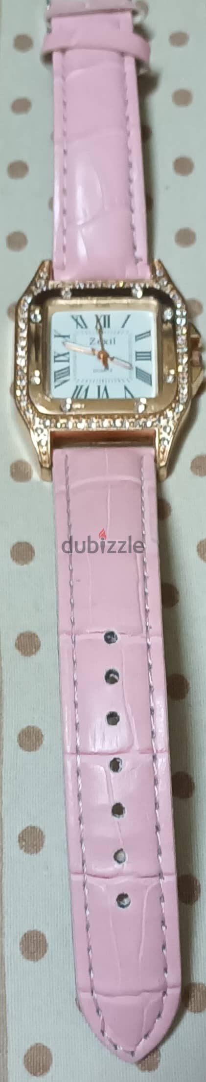 Ladies watch 1st copy only for 6 rials 1