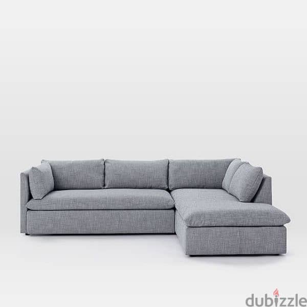 l shape sofa brand new model with bad 1