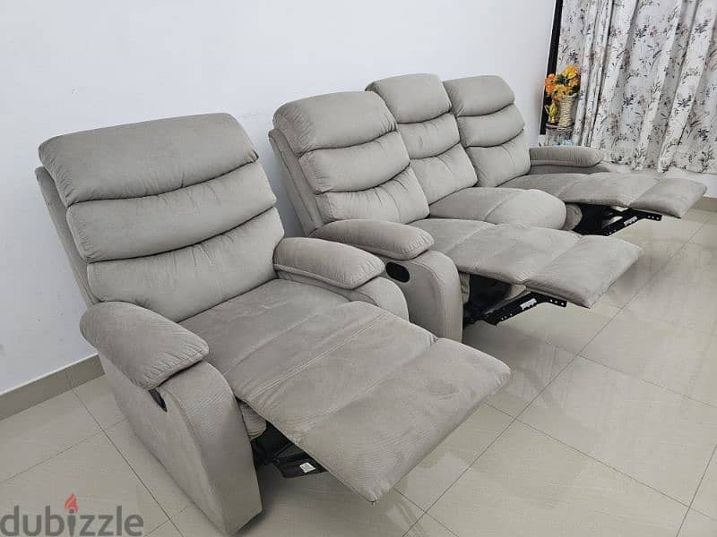Sofa - Recliner 3 + 2 + 1 2