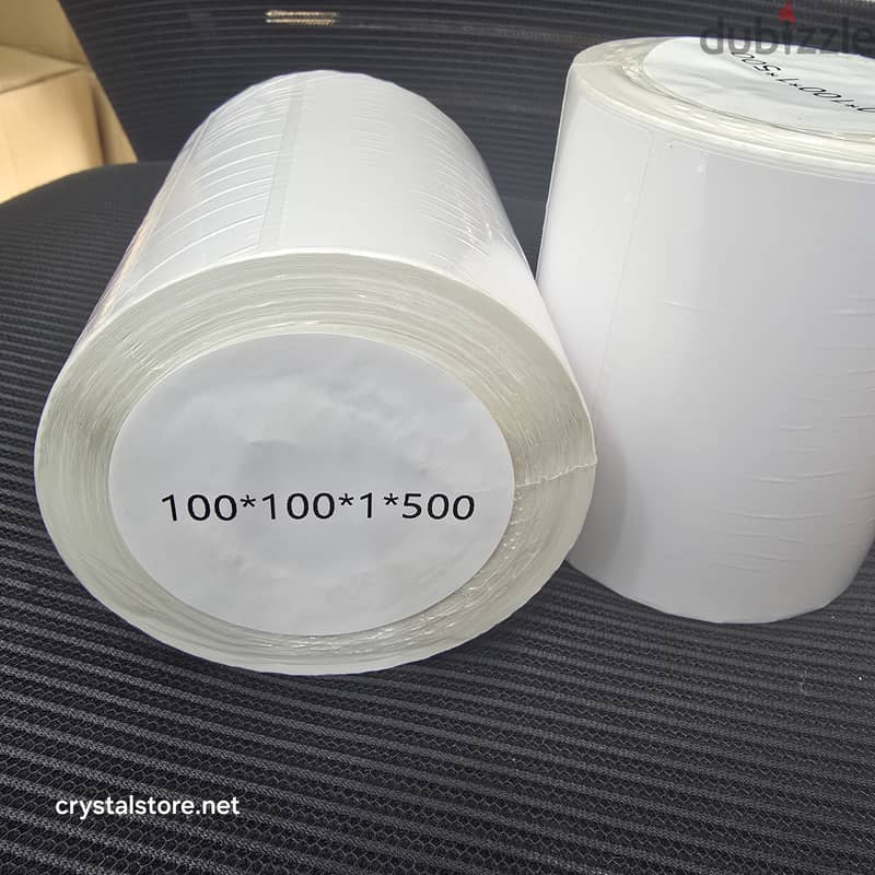 Shipping Label Thermal Sticker, Thermal Printer Label Paper 100*100 mm 3