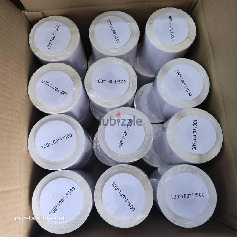 Shipping Label Thermal Sticker, Thermal Printer Label Paper 100*100 mm 5