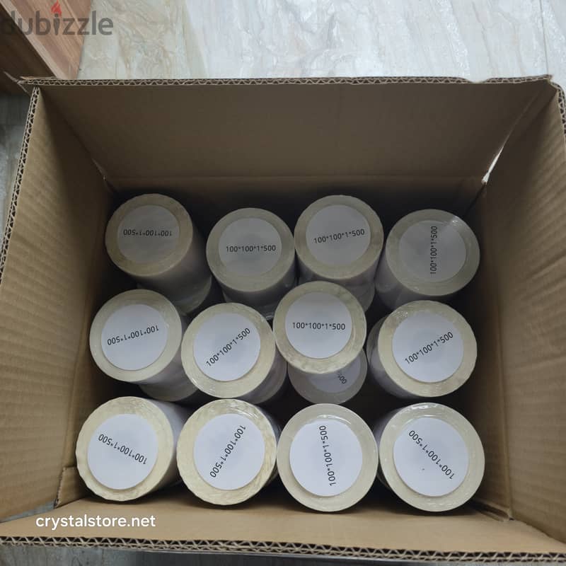 Shipping Label Thermal Sticker, Thermal Printer Label Paper 100*100 mm 12