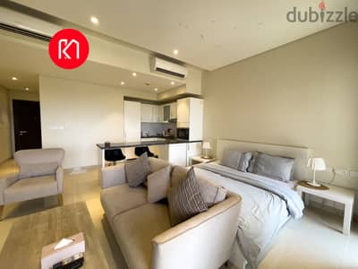 Stylish Studio with Stunning View for Sale in Jebel Sifah