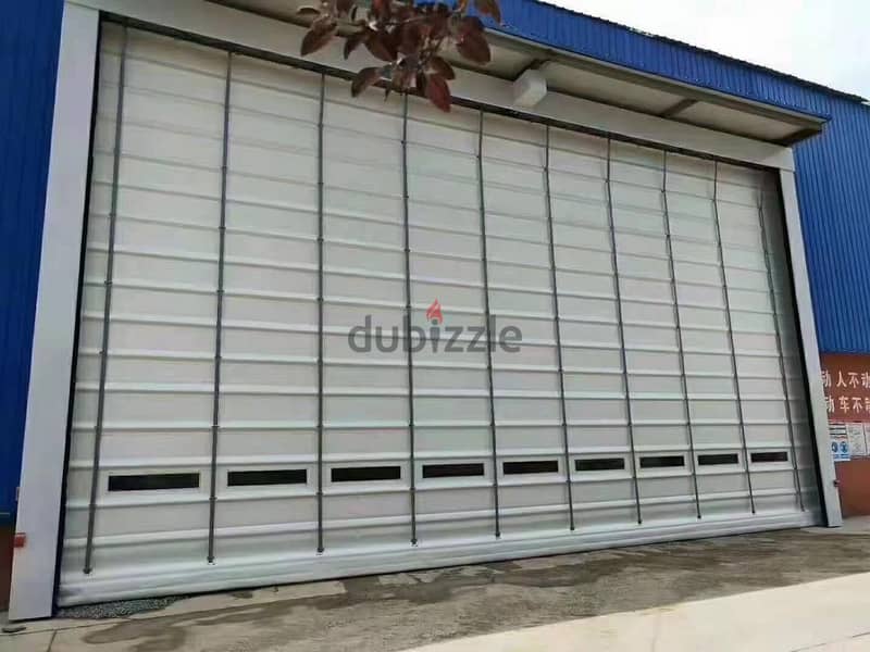 تشغيل الباب التلقائي للجراج     Rolling Shutter garage door new repair 13