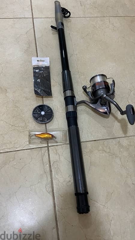 fishing Rod from Korea white rabbit combo350 3