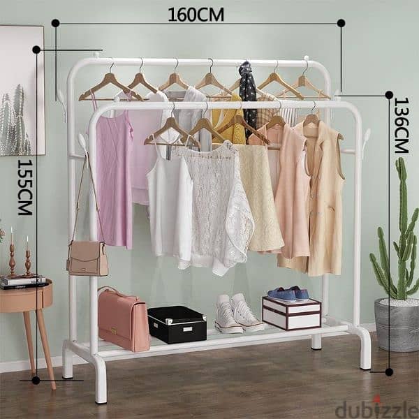 Strong multi double cloth hanger 2
